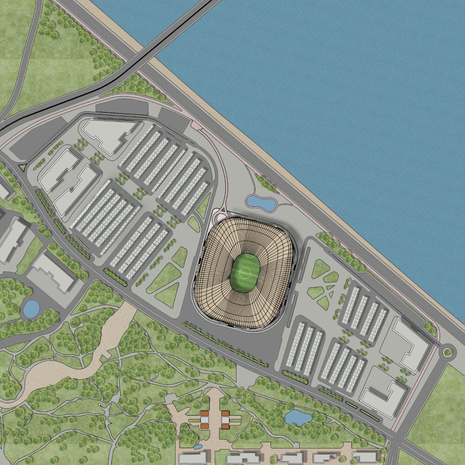 Proposed masterplan